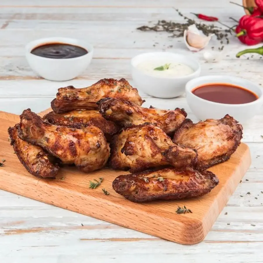 6 Pieces Of Spicy Charcoal Grilled Wings