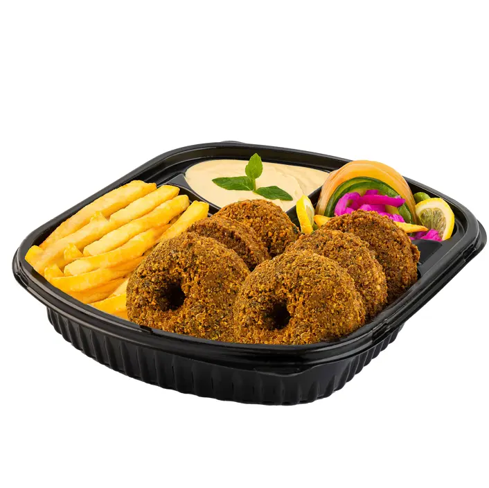 صحن فلافل شامي صغير