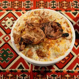 Half Chicken Madbi With Rice