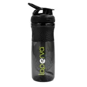 LAPERVA BLACK BLENDER BOTTLE SPORTMIXER BLACK CAP