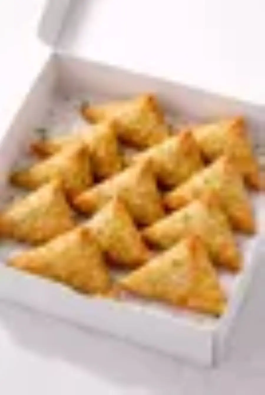 Baked Cheese Samosa
