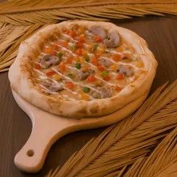 بيتزا خضار بالمشروم