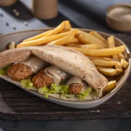 Shrimp Kofta Sandwich