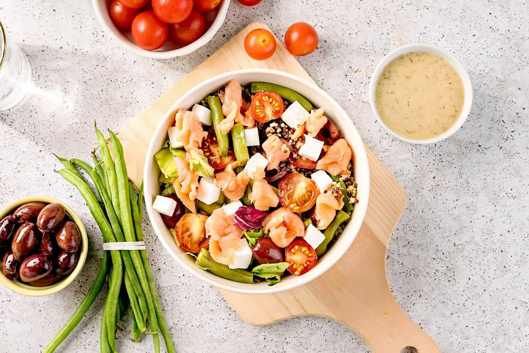 Salmon Quinoa Bowl