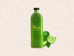 Family size lemon and mint juice