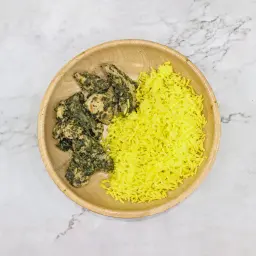 دجاج ملوخية