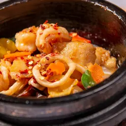 Seafood Mix Veg W/Chilli Sauce -Bowl