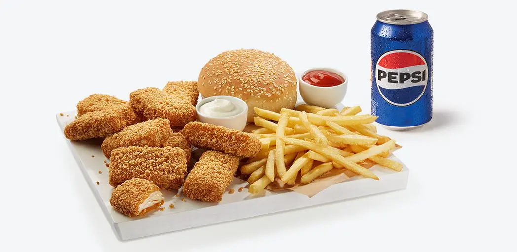 كومبو دجاج مسحب – ١٠ قطع