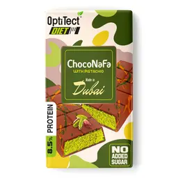 Optitect Choconafa Dubai chocolate With Pistachio, 100 Gm