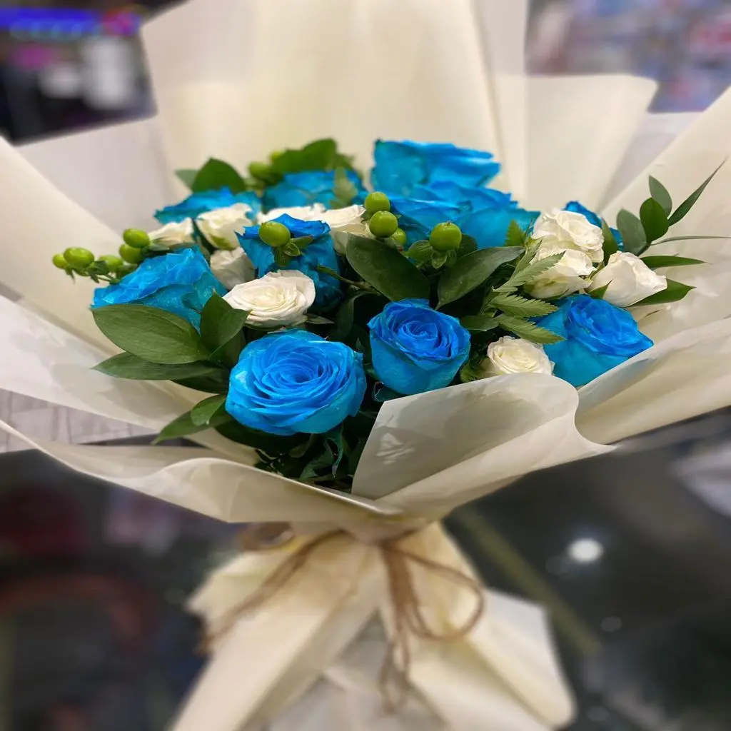 الباقة الزرقاء