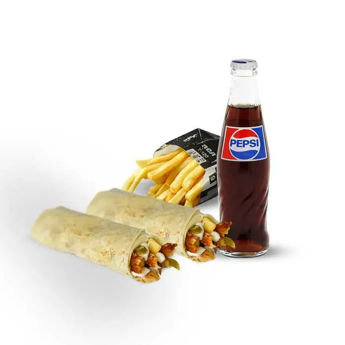 .وجبة حبتين صاج.