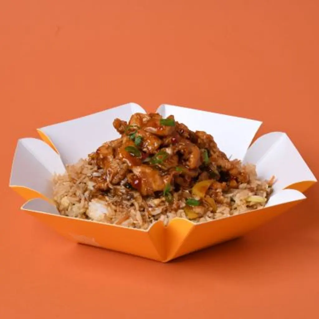 Chicken Sweet Sour with rice
