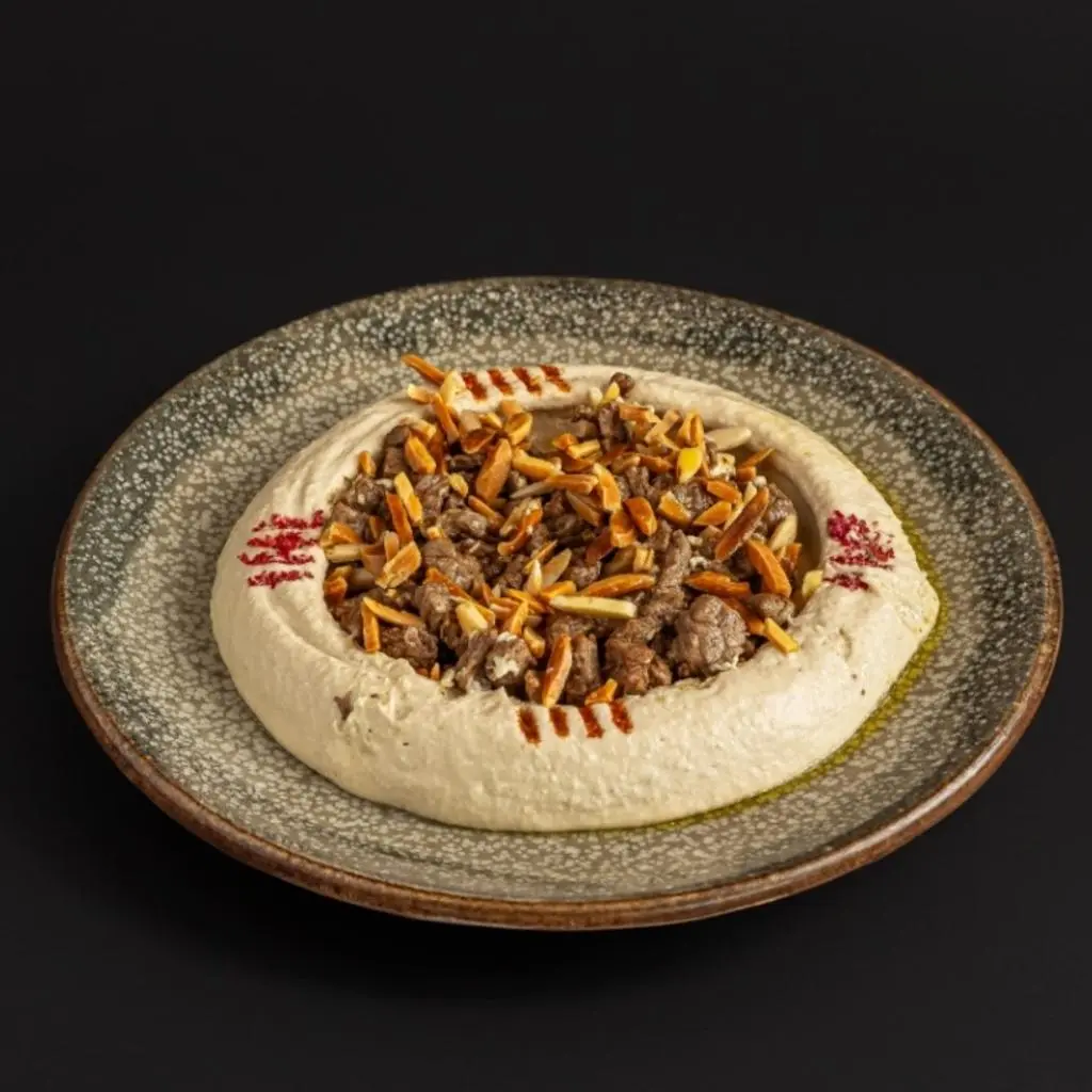 Hummus with Meat