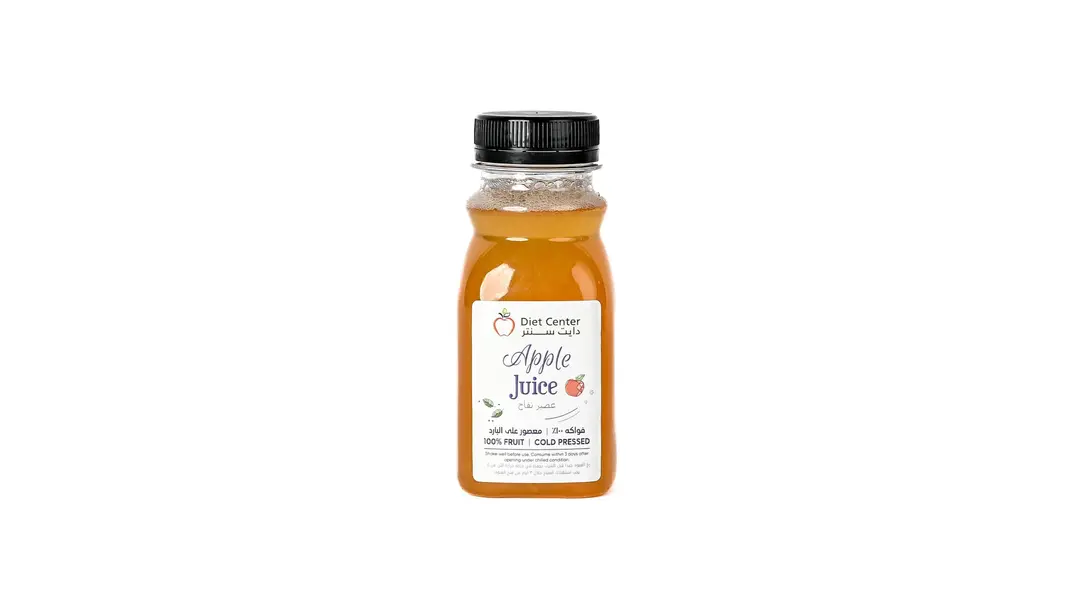 عصير التفاح الطازج