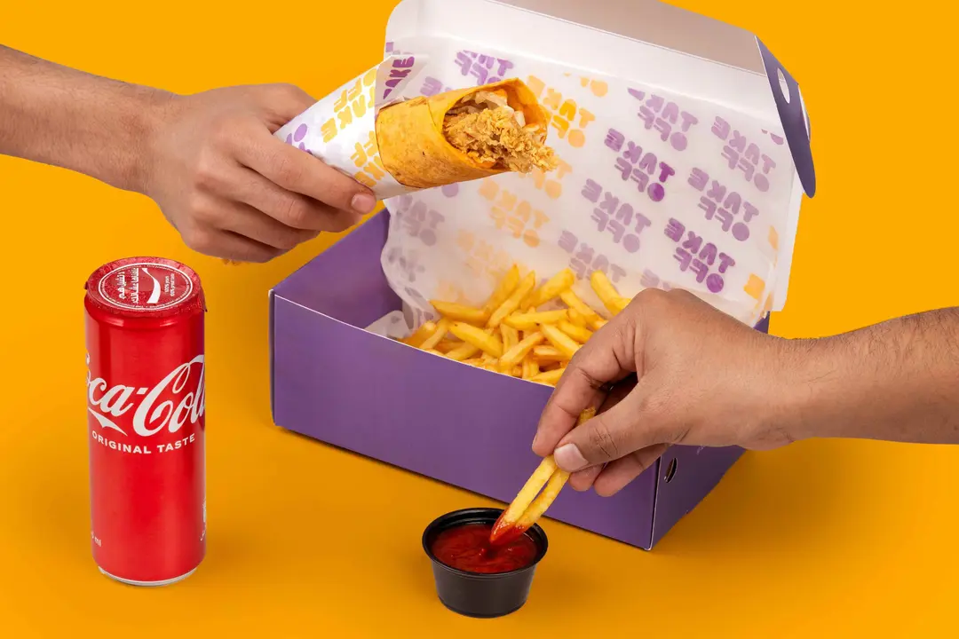 Spicy Crispy Wrap Meal