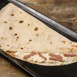 Mortadella and Cheese Saj