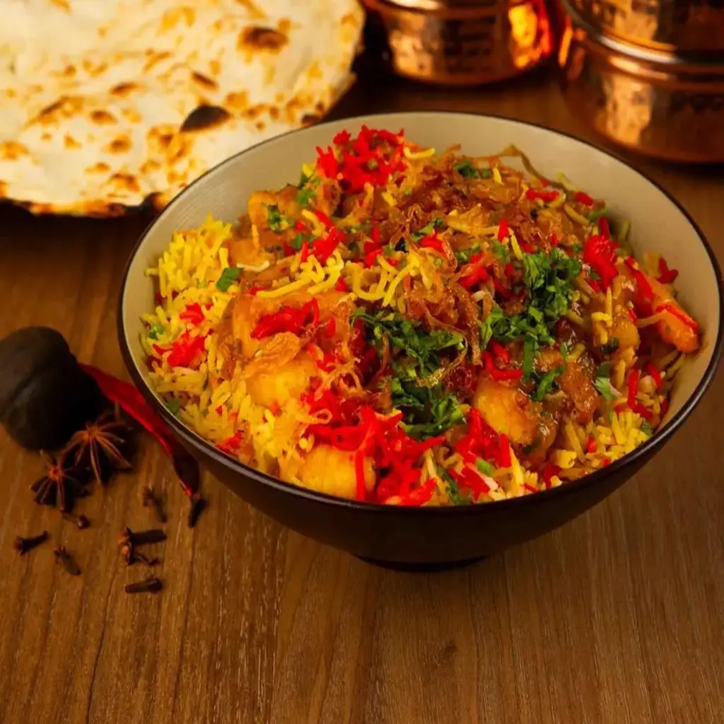 Shrimp Biryani