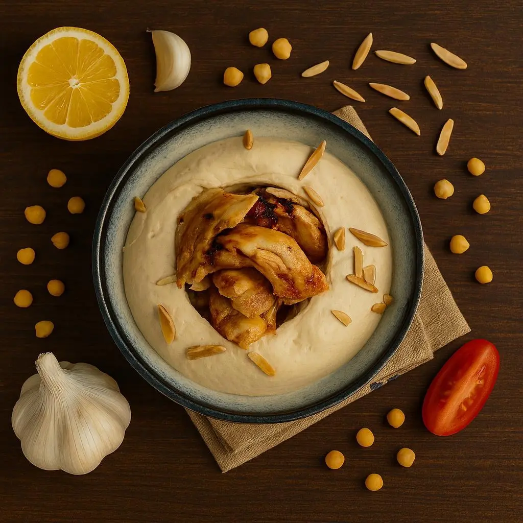 Chicken Shawarma Hummus