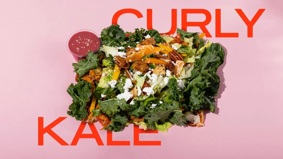 Curly Kale Salad