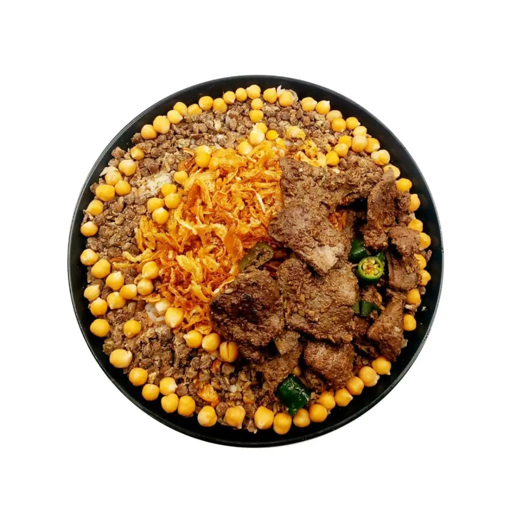Koshary with Liver