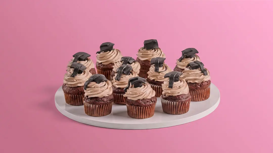 Graduation Chocolate Cupcake