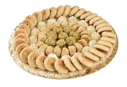 صحن معمول دائري