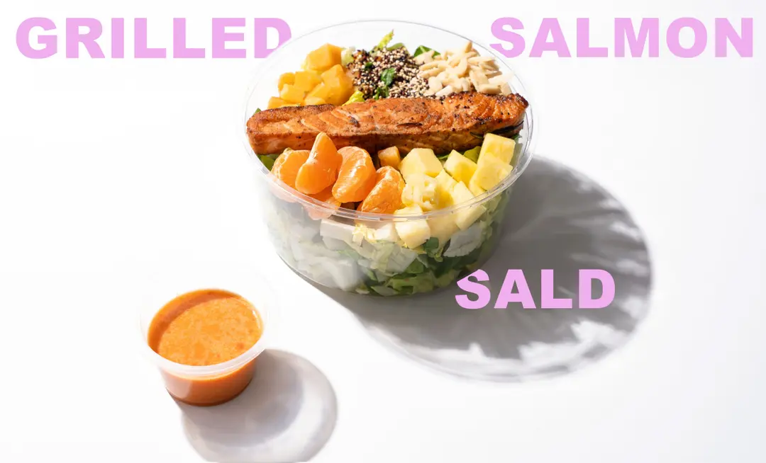 Grilled Salmon salad