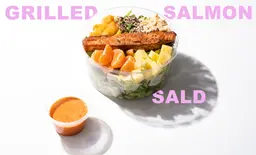 Grilled Salmon salad