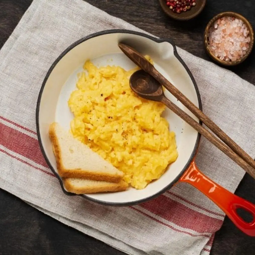 Fride Eggs with Cheese