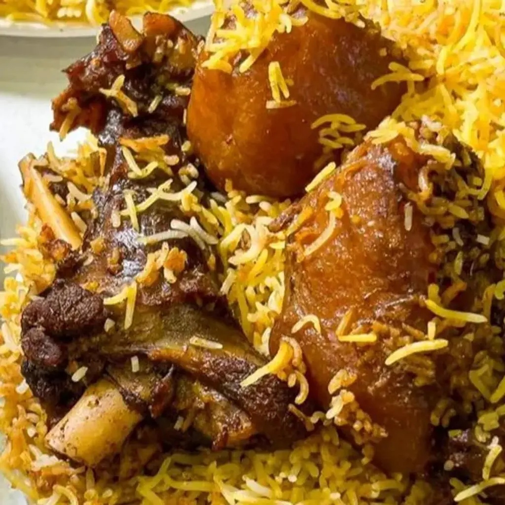 برياني لحم غنم