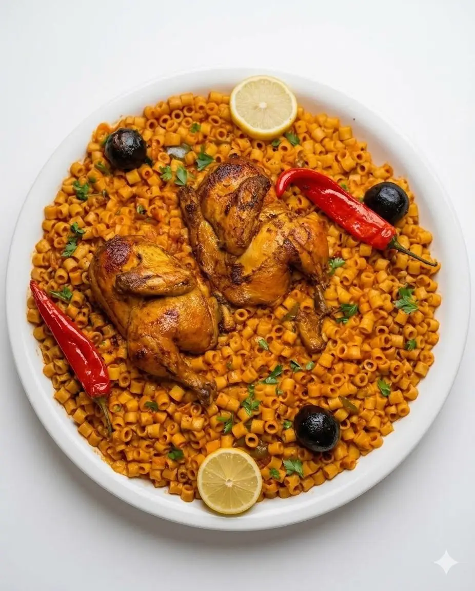 مضغوط مكرونة - نصف حبة