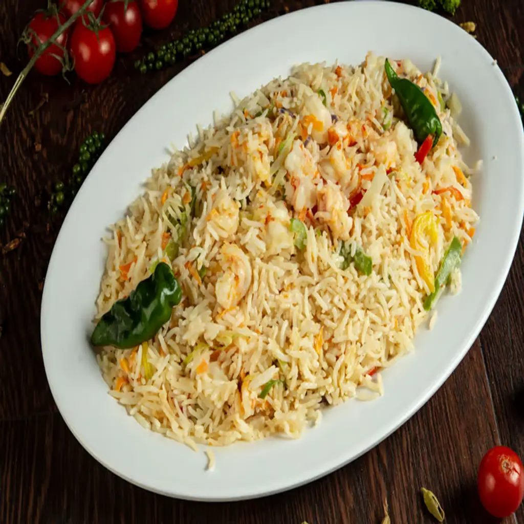 Chinese Rice with Shrimp