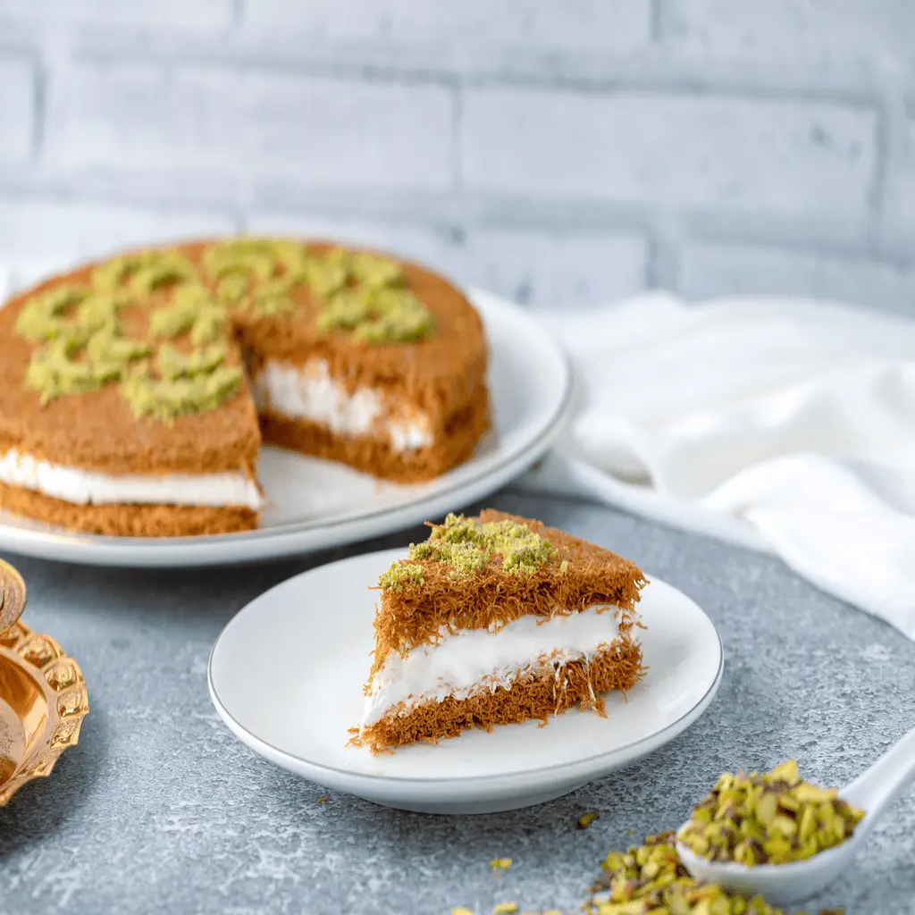 كنافة عثملية قشطة ١ كيلو 🧡🍴