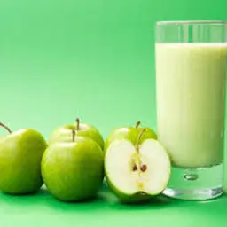 عصير تفاح أخضر