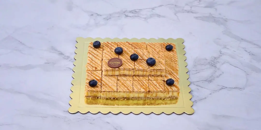 Caramel mille-feuille