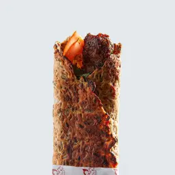 Meat Kebab Sandwich in Protein Bread