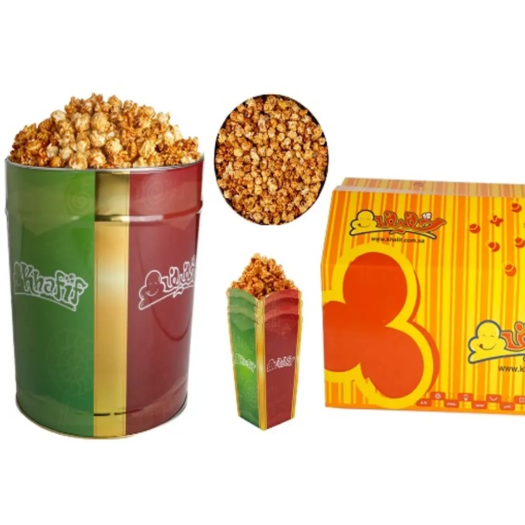 Giant Popcorn Bucket Gift Design