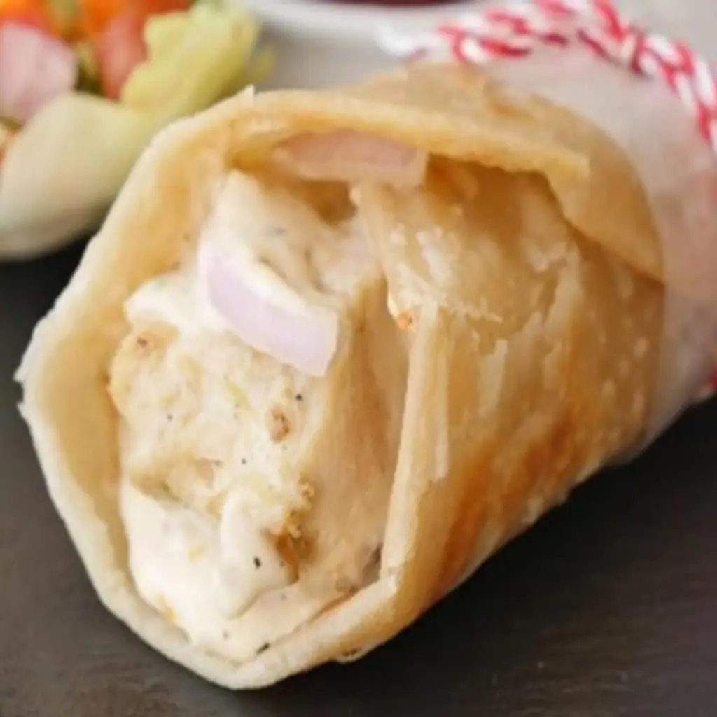 Malai Shish Tawook Sandwich Roll