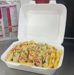 Arabic boneless tortilla plate