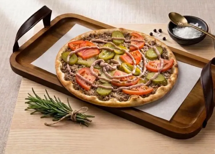 Kofta With Cheese Pie