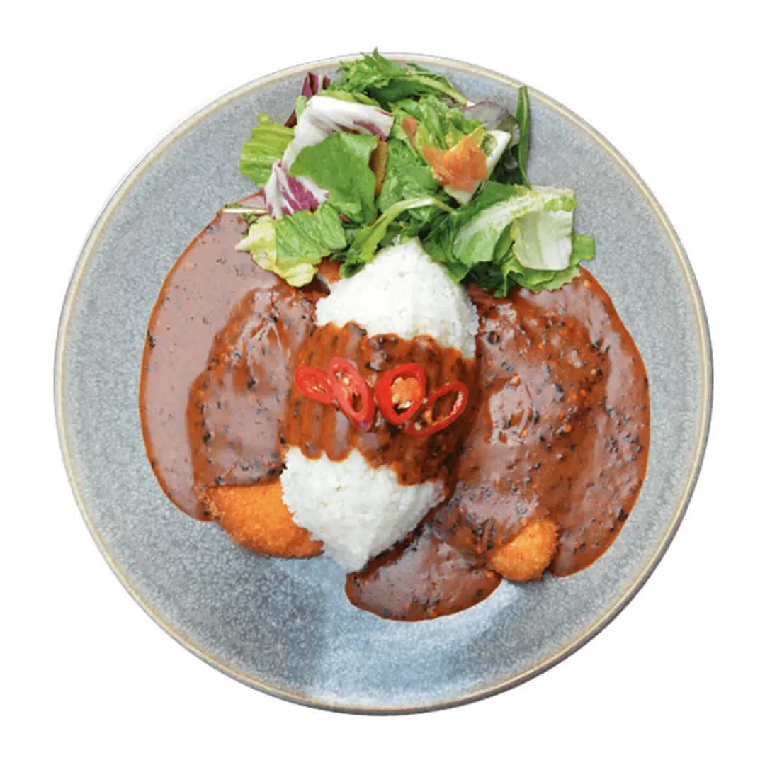 666. hot katsu curry chicken