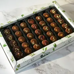 Belgian Chocolate Box with Assorted Fillings 26