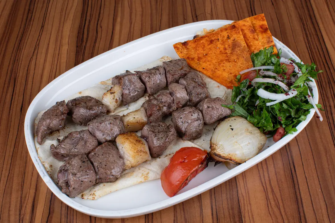 Grilled Lamb Loin Platter