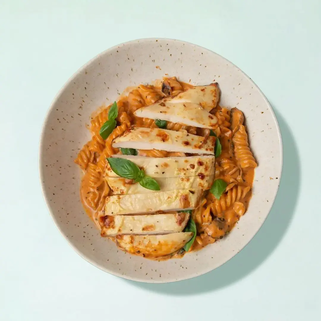 High Protein Pink Pasta