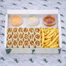 Jumbo Shawarma Plate Chicken