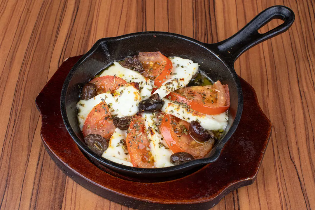 Baked Halloumi & Tomato