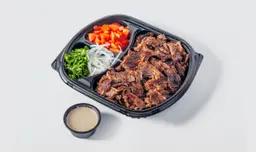 Meat shawarma plate