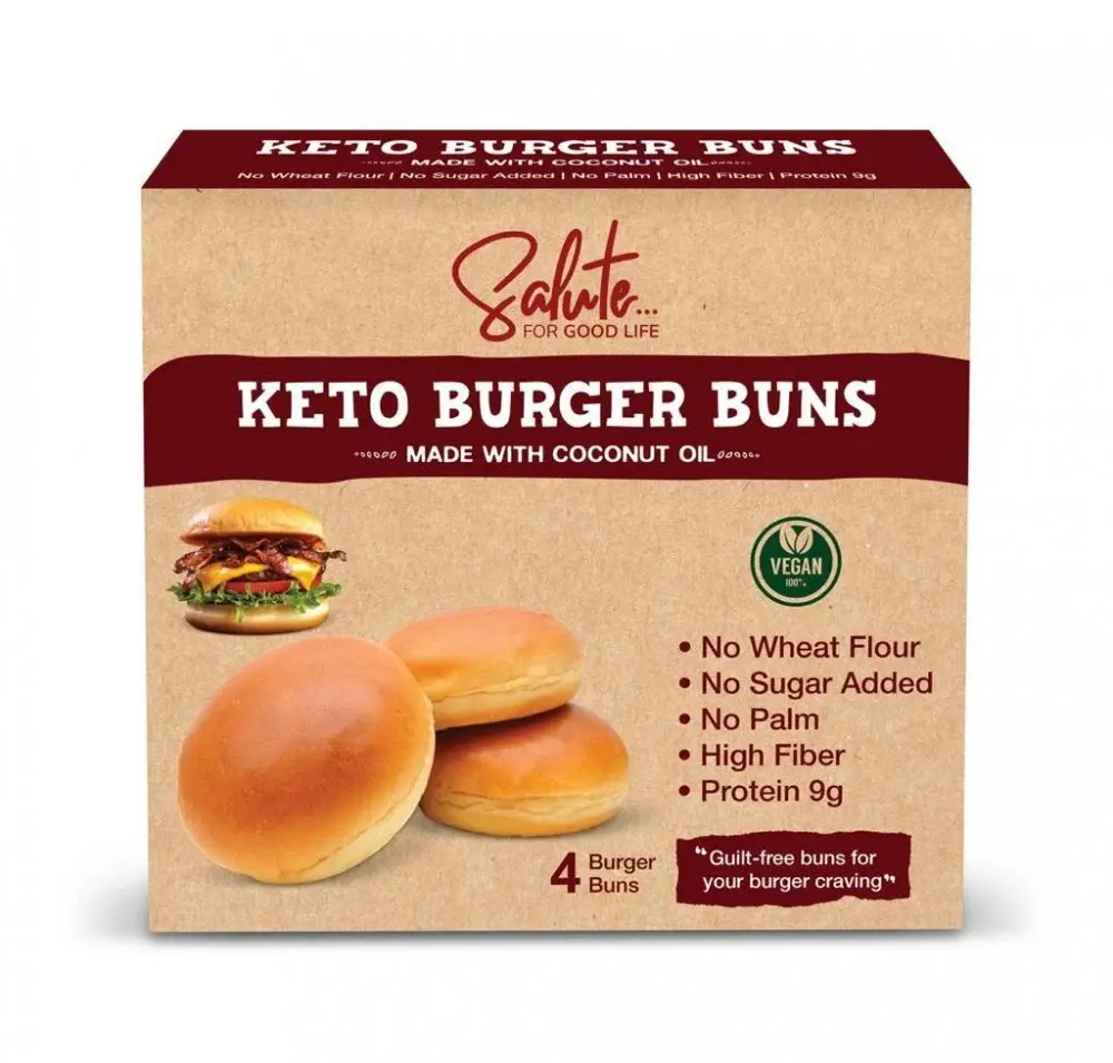 Keto Burger Buns - Salute