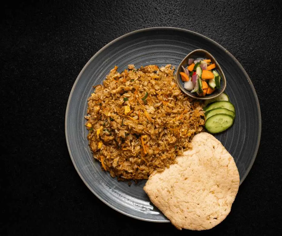 vegetable fried rice