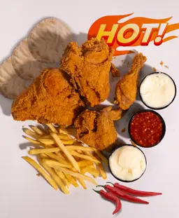 Broasted spicy